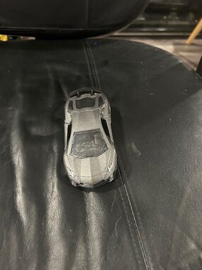 Lamborghini Silver Metallic Toy Sports Car